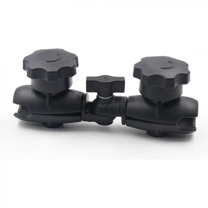 Соединительная муфта SEA-PRO C-DLG3В нейлон двойная шарнирная анти-вор под шары 38 мм (1.5', размер C) C-DLG3B